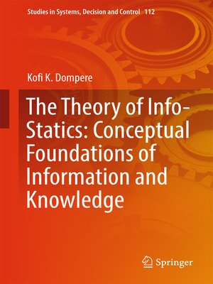 cover image of The Theory of Info-Statics